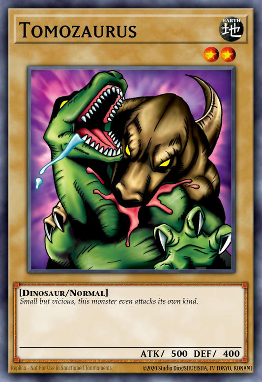 (144) YuGiOh TCG LCJW: Legendary Collection 4: Mega Pack Single: Tomozaurus  Common