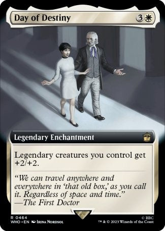 (464) Magic The Gathering Universes Beyond: Doctor Who: Extras Single: Day of Destiny (V.1)  Rare