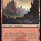 (464) Magic The Gathering Commander Legends: Battle for Baldur's Gate: Extras Single: Mountain (V.2) Holo Land