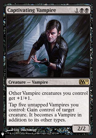 (087) Magic The Gathering The List Single: Captivating Vampire  Rare