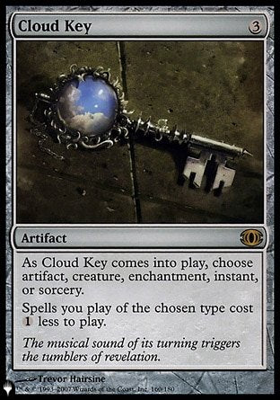 (160) Magic The Gathering The List Single: Cloud Key  Rare