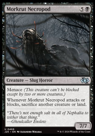 (466) Magic The Gathering Foundations Jumpstart Single: Morkrut Necropod  Uncommon