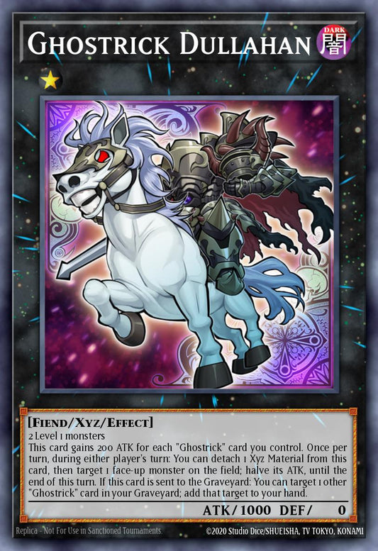 (222) YuGiOh TCG MP14: 2014 Mega-Tins Mega-Pack Single: Ghostrick Dullahan  Rare