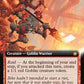 (468) Magic The Gathering Magic: The Gathering Foundations: Extras Single: Searslicer Goblin (V.3) Holo Rare
