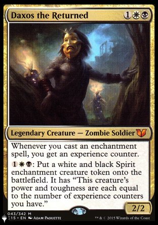 (043) Magic The Gathering The List Single: Daxos the Returned  Mythic