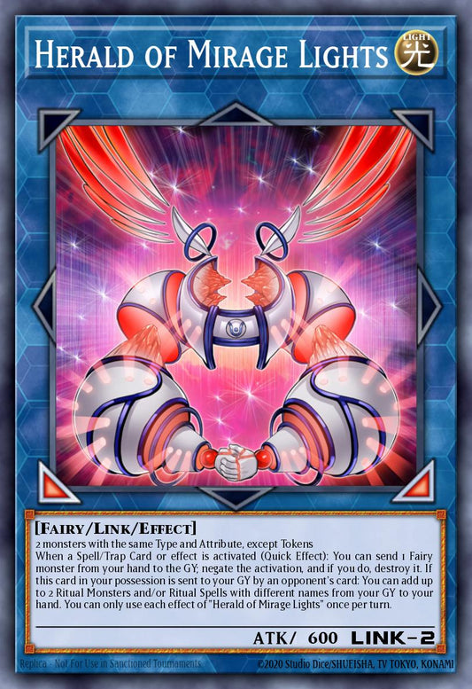 (011) YuGiOh TCG DUOV: Duel Overload Single: Herald of Mirage Lights  Ultra Rare