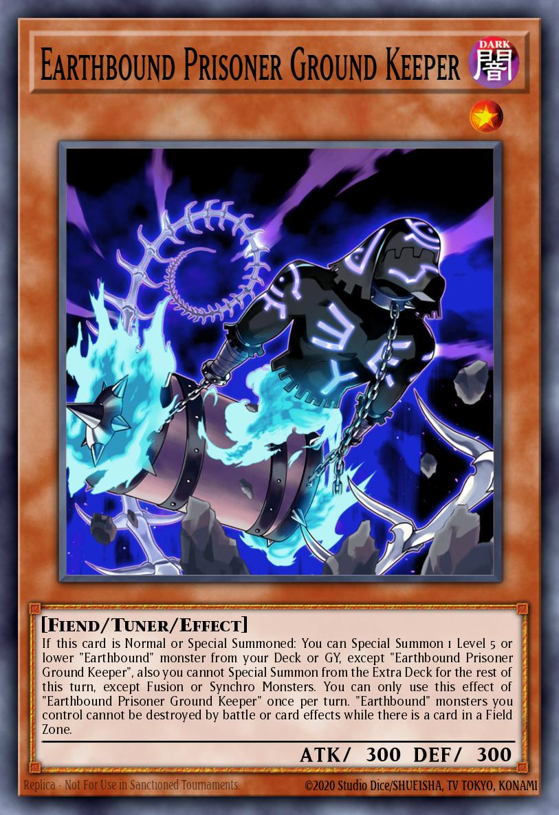 (274) YuGiOh TCG MP24: 25th Anniversary Tin: Dueling Mirrors Single: Earthbound Prisoner Ground Keeper  Ultra Rare