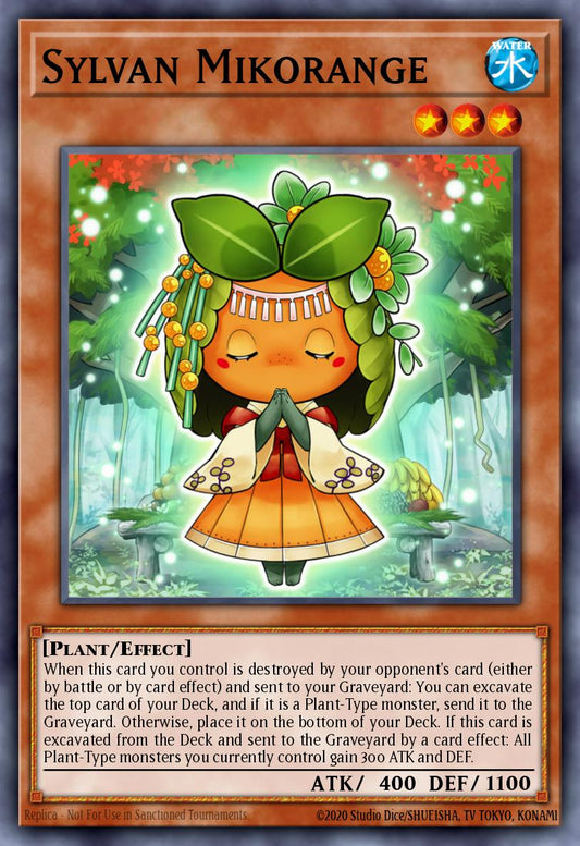 (238) YuGiOh TCG MP14: 2014 Mega-Tins Mega-Pack Single: Sylvan Mikorange  Rare