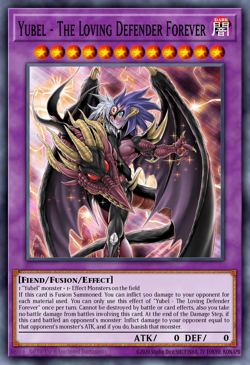 (001) YuGiOh TCG MP25: 2025 Mega-Pack Tin Single: Yubel - The Loving Defender Forever  Starlight Rare