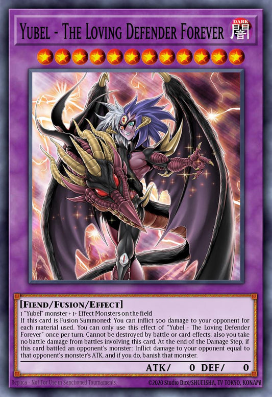 (001) YuGiOh TCG MP25: 2025 Mega-Pack Tin Single: Yubel - The Loving Defender Forever  Starlight Rare