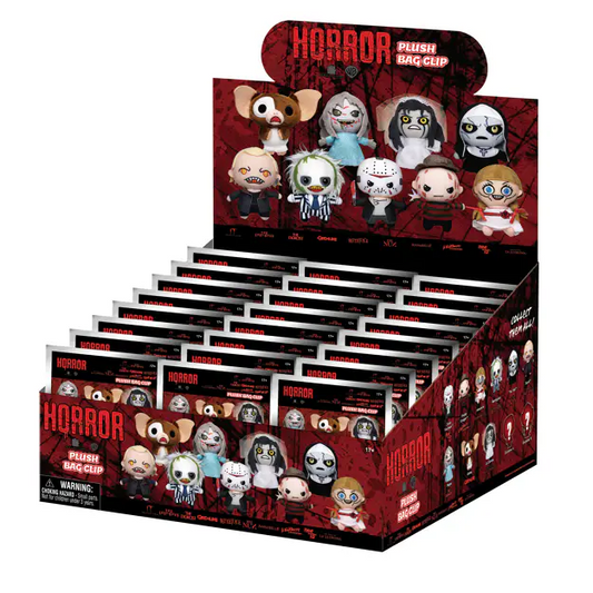 WB Horror Plush Bag Clips