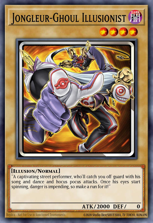 (035) YuGiOh TCG PHNI: Phantom Nightmare Single: Jongleur-Ghoul Illusionist  Common