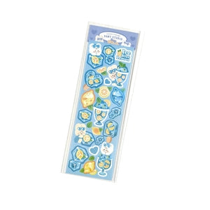 Cartoon Animal Decorative Stickers: Lemon Ice