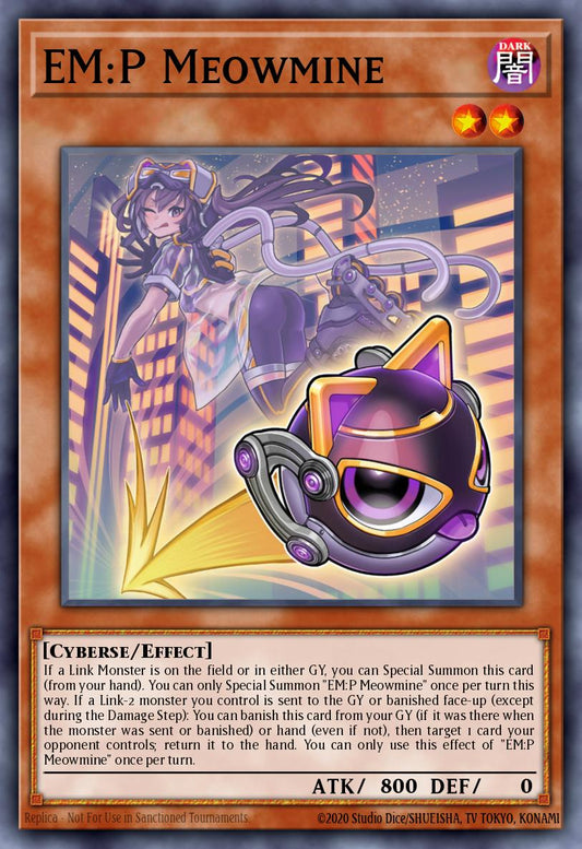 (032) YuGiOh TCG PHNI: Phantom Nightmare Single: EM:P Meowmine (V.2 - Quarter Century Secret Rare)  Quarter Century Secret Rare