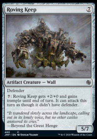 (480) Magic The Gathering Jumpstart Single: Roving Keep  Common
