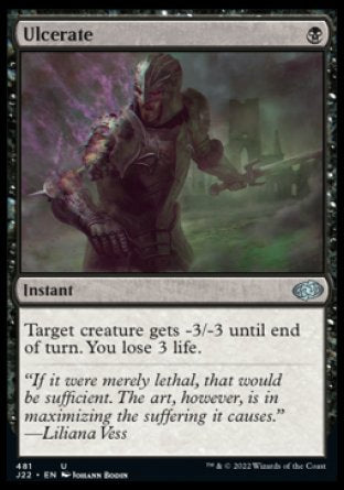 (481) Magic The Gathering Jumpstart 2022 Single: Ulcerate  Uncommon