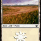 (482) Magic The Gathering Modern Horizons 2: Extras Single: Plains (V.3) Holo Land