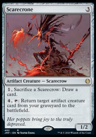 (482) Magic The Gathering Jumpstart Single: Scarecrone  Rare