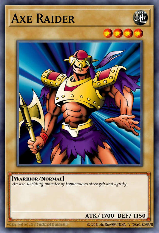 (092) YuGiOh TCG DB2: Dark Beginning 2 Single: Axe Raider  Common