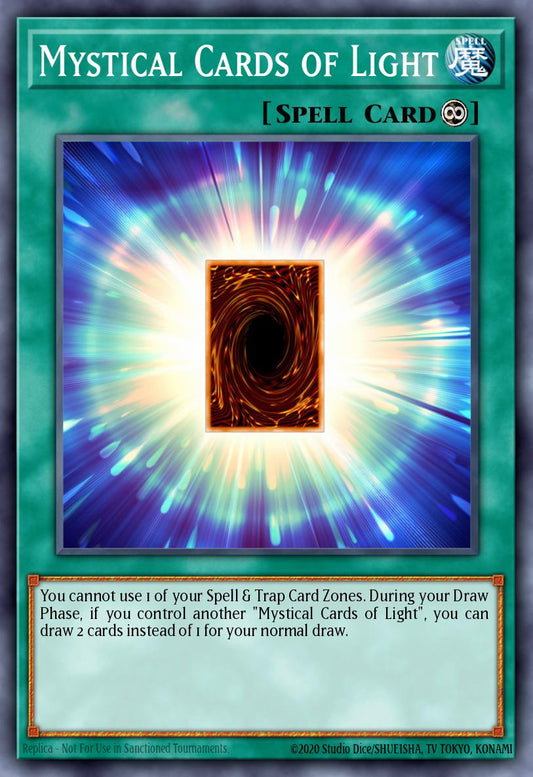 (058) YuGiOh TCG LODT: Light of Destruction Single: Mystical Cards of Light (V.1 - Common)  Common