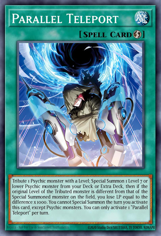 (DUAD059) YuGiOh TCG Duelist’s Advance Single: Parallel Teleport  Super Rare