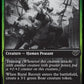 (483) Magic The Gathering Innistrad: Double Feature Single: Rural Recruit Holo Common