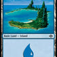(483) Magic The Gathering Modern Horizons 2: Extras Single: Island (V.1)  Land