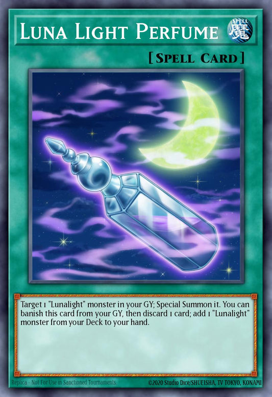 (090) YuGiOh TCG RA04: Quarter Century Stampede Single: Luna Light Perfume (V.7 - Ultimate Rare)  Ultimate Rare