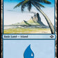 (484) Magic The Gathering Modern Horizons 2: Extras Single: Island (V.3)  Land
