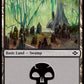 (485) Magic The Gathering Modern Horizons 2: Extras Single: Swamp (V.1) Holo Land