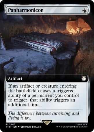 (485) Magic The Gathering Universes Beyond: Fallout: Extras Single: Panharmonicon (V.1)  Holo Rare