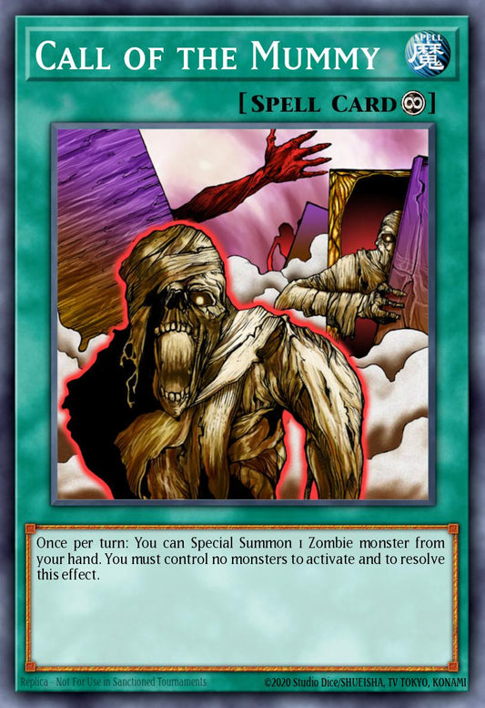 (235) YuGiOh TCG DB2: Dark Beginning 2 Single: Call of the Mummy  Common