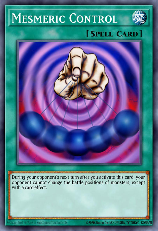 (000) YuGiOh TCG DOD: Dawn of Destiny Single: Mesmeric Control (V.1 - Secret Rare)  Secret Rare