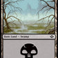 (486) Magic The Gathering Modern Horizons 2: Extras Single: Swamp (V.3) Holo Land