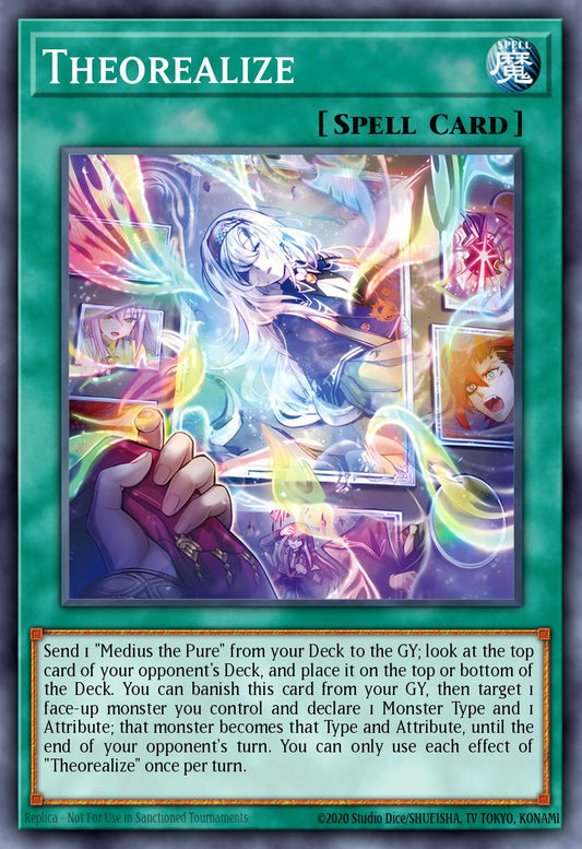 (DUAD055) YuGiOh TCG Duelist’s Advance Single: Theorealize  Common