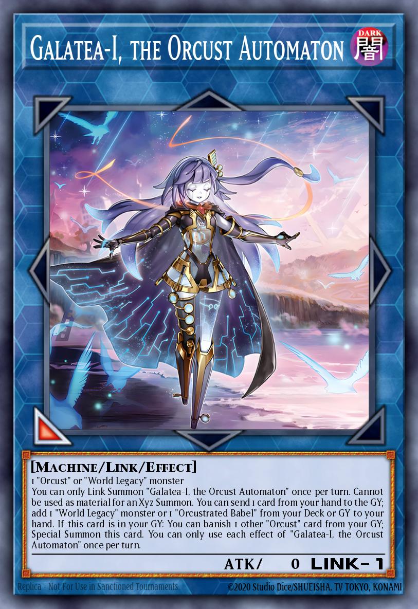 (052) YuGiOh TCG BLMM: Battles of Legend: Monster Mayhem Single: Galatea-I, the Orcust Automaton (V.1 - Ultra Rare)  Ultra Rare
