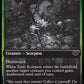 (491) Magic The Gathering Innistrad: Double Feature Single: Toxic Scorpion Holo Common