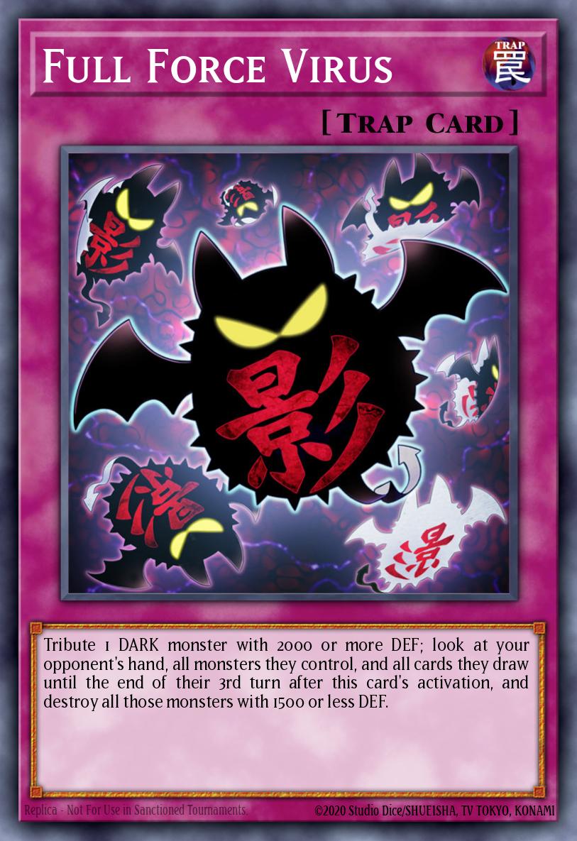 (267) YuGiOh TCG RA03: Quarter Century Bonanza Single: Full Force Virus (V.2 - Quarter Century Secret Rare)  Quarter Century Secret Rare