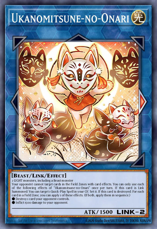 (DUAD051) YuGiOh TCG Duelist’s Advance Single: Ukanomitsune-no-Onari  Common