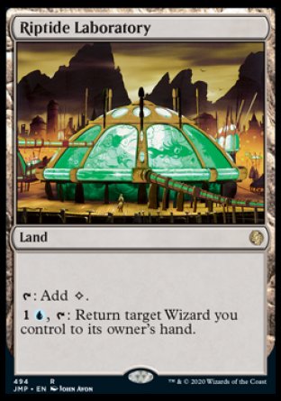 (494) Magic The Gathering Jumpstart Single: Riptide Laboratory  Rare