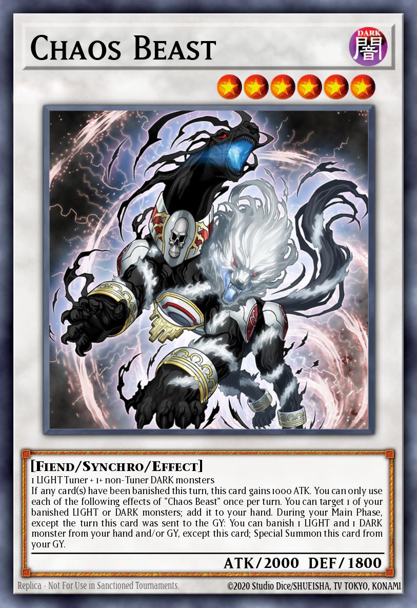 (318) YuGiOh TCG MP24: 25th Anniversary Tin: Dueling Mirrors Single: Chaos Beast  Common