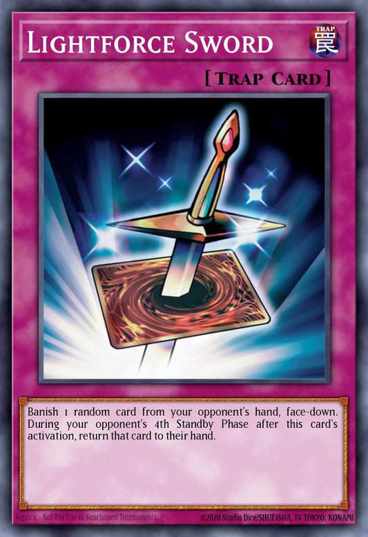 (093) YuGiOh TCG LCYW: Legendary Collection 3: Mega Pack Single: Lightforce Sword  Super Rare