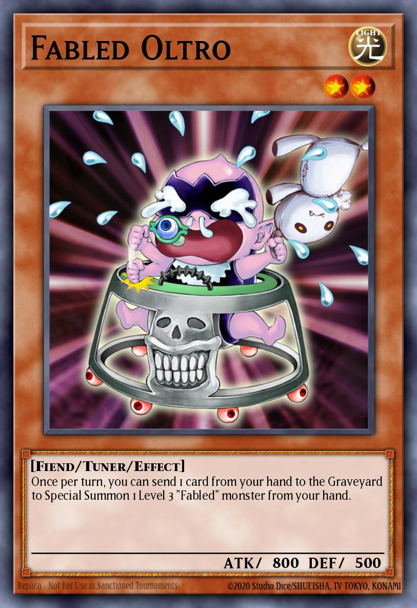 (135) YuGiOh TCG HAC1: Hidden Arsenal: Chapter 1 Single: Fabled Oltro (V.1 - Common)  Common