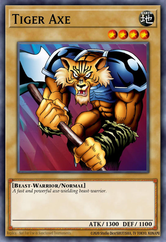(091) YuGiOh TCG DB2: Dark Beginning 2 Single: Tiger Axe  Common