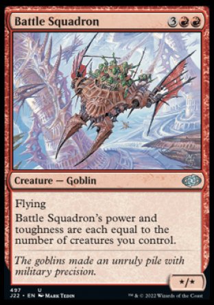 (497) Magic The Gathering Jumpstart 2022 Single: Battle Squadron  Uncommon