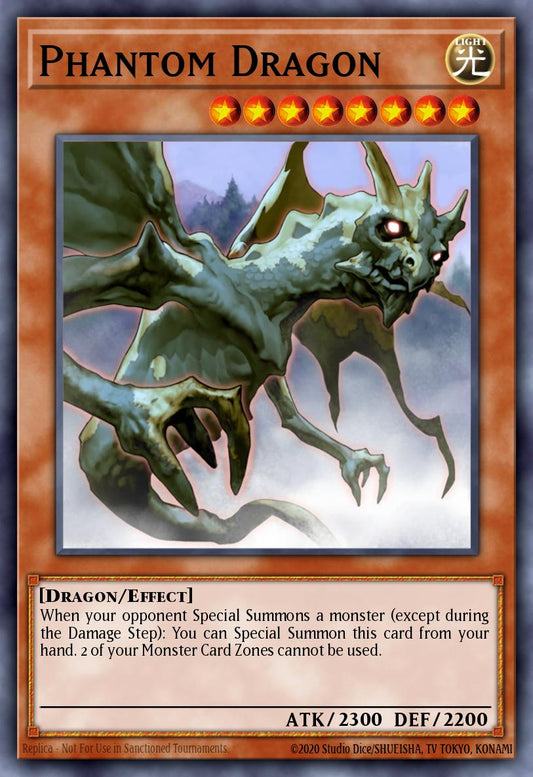 (041) YuGiOh TCG LODT: Light of Destruction Single: Phantom Dragon (V.4 - Ultimate Rare)  Ultimate Rare