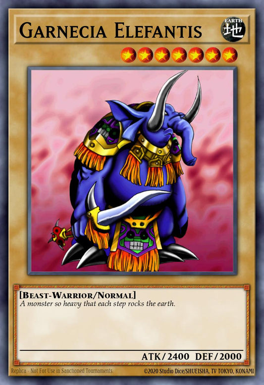 (EN125) YuGiOh TCG MRD: Metal Raiders Single: Garnecia Elefantis (V.3 - Super Rare)  Super Rare