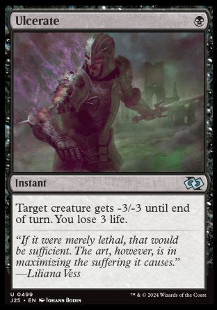 (499) Magic The Gathering Foundations Jumpstart Single: Ulcerate  Uncommon