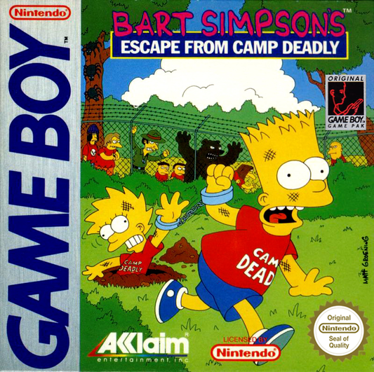 GameBoy: Bart Simpson's Escape from Camp Deadly