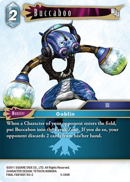 (046) Final Fantasy TCG Opus V Single: Buccaboo (5-046) Holo Rare